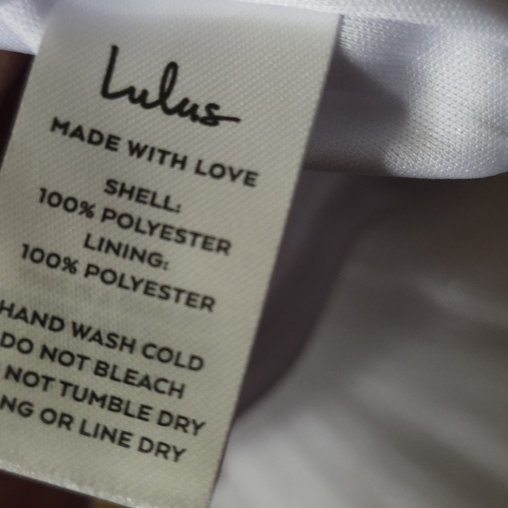 Lulu's White Textured Dress - Picture 4 of 6